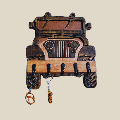 Jeep Key Hanger Tilted Wick