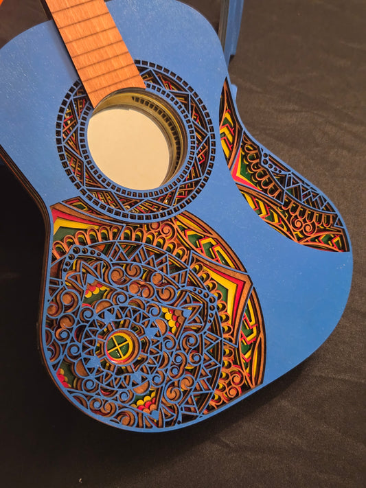 Multi-Layered Guitar Mirror