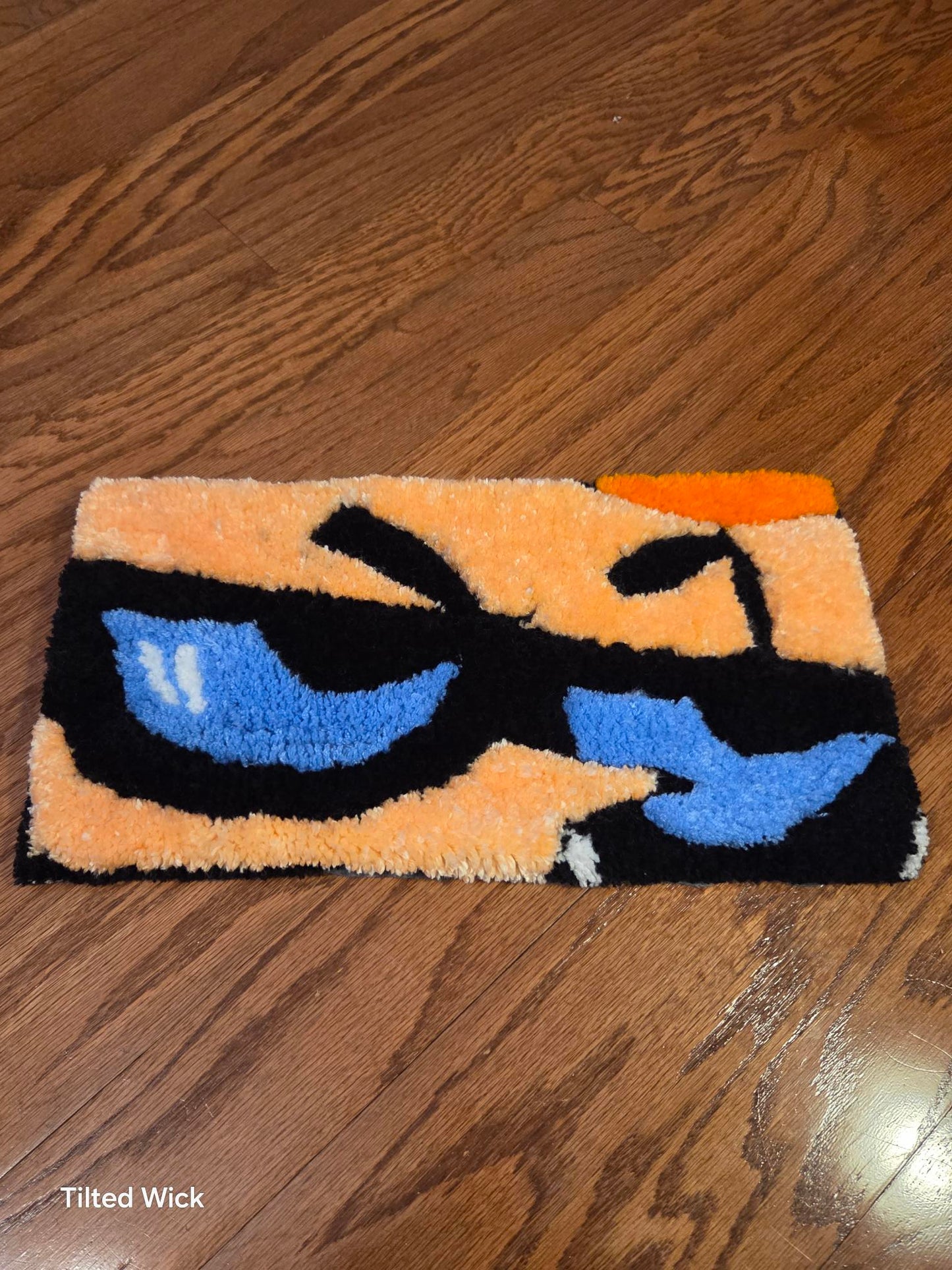 Handmade Character Tufted Keyboard Rug