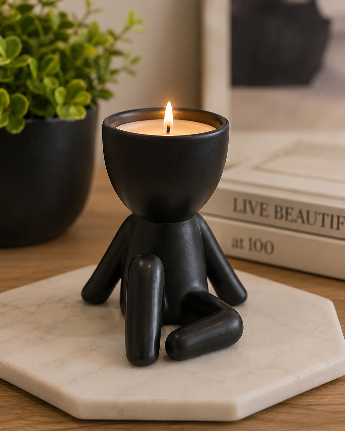 Refillable Companion Candle