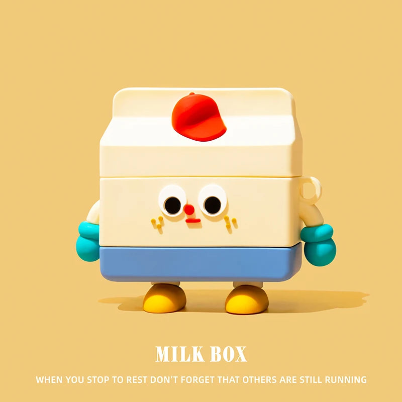 Silicone AirPods Case Cover Fun Earphone Case for AirPods Pro 1 2 3