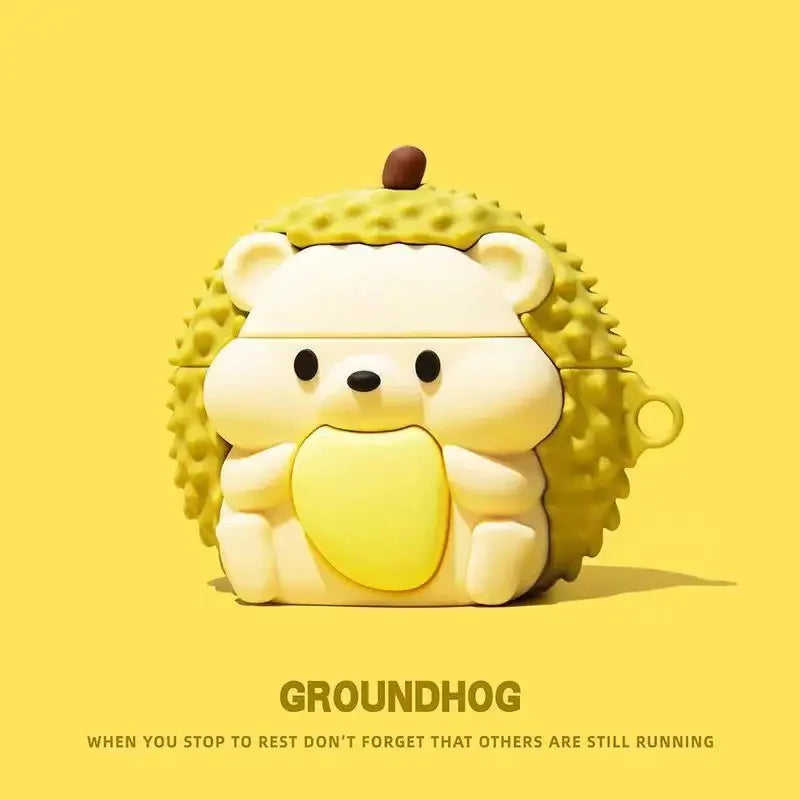 Silicone AirPods Case Cover Fun Earphone Case for AirPods Pro 1 2 3