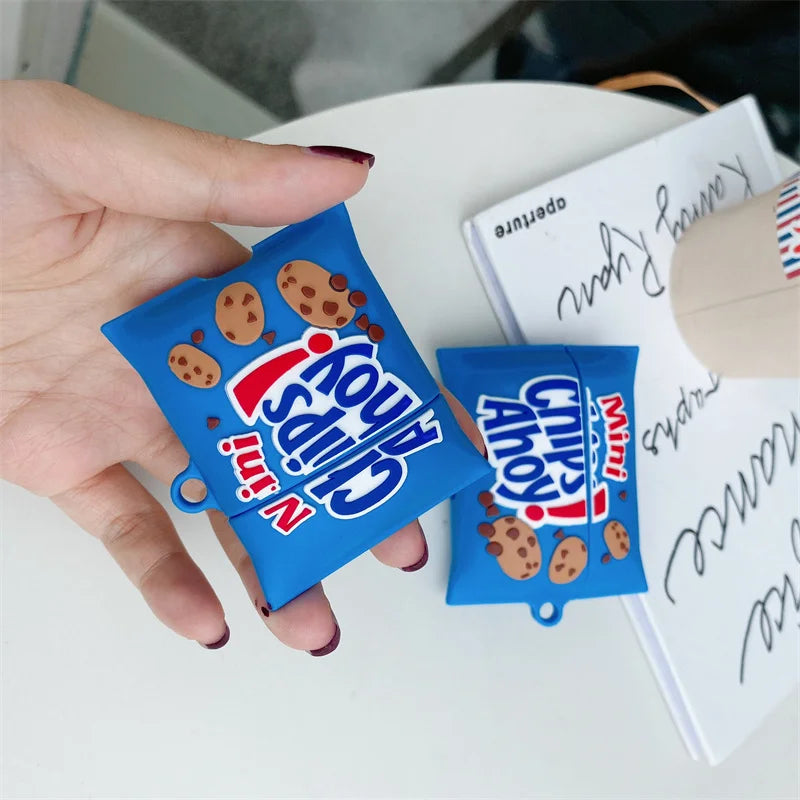 Silicone AirPods Case Cover Fun Earphone Case for AirPods Pro 1 2 3