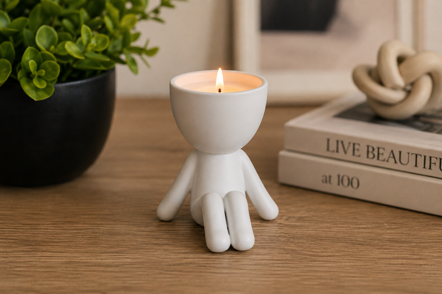 Refillable Companion Candle